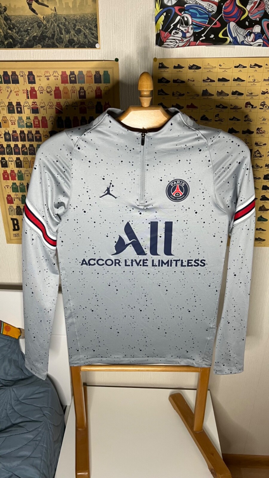 psg jordan long sleeve jersey